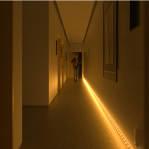 Interior Hallway Motion Sensor Lights INSTALLED